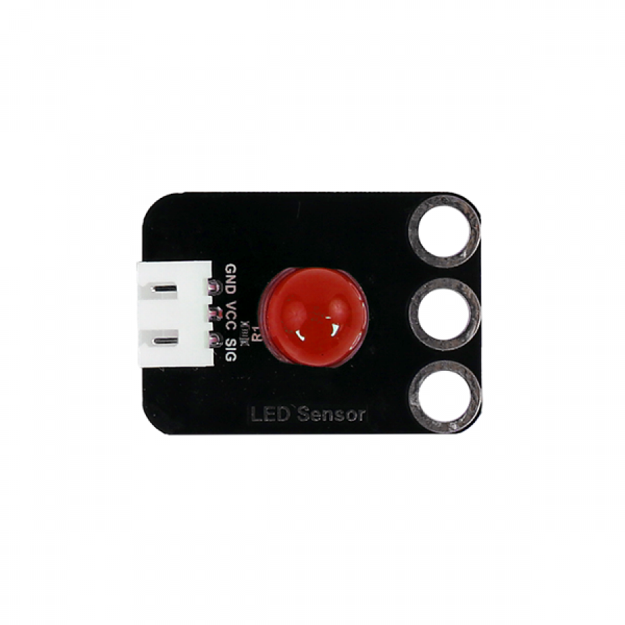 [Red LED 조명 모듈 Grove Type] 아두이노 빨강