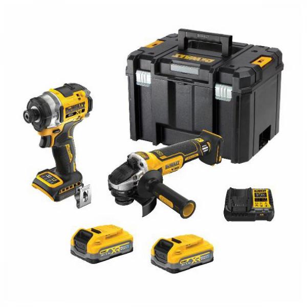 디바이스마트,수공구/전자공구/전동공구 > 전동/엔진공구 > 충전공구 > 충전임팩드라이버,디월트,브러쉬리스 파워스텍 콤보 세트 DCK2146S2T 배터리2개 (20V/3.5Ah),20V MAX / 3.5Ah 파워스텍 콤보세트 (DCF860N+DCG4051N+DCBP320*2+DCB1104+티스텍)