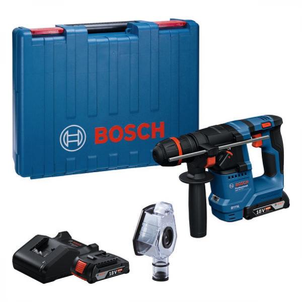 디바이스마트,수공구/전자공구/전동공구 > 전동/엔진공구 > 충전공구 > 충전드릴/햄머드릴,보쉬 BOSCH,보쉬 충전 로터리 해머 GBH 18V-18 X 세트 배터리2개,정격속도 0-900 / 타격률 0-5000 bpm / 공구홀더 ONECHUCK / 최대드릴링직경 18mm(콘크리트) / 중량 1.8Kg 본체만