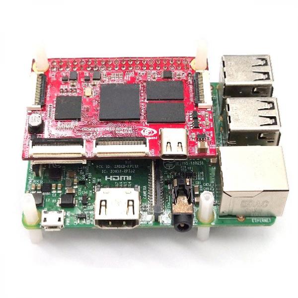 디바이스마트,오픈소스/코딩교육 > 라즈베리파이 > 라즈베리파이 확장보드/HAT,디퍼아이,라즈베리파이 호환 Tachy-Shield Edge AI Board,라즈베리파이, 오렌지파이 등 pi류 sbc와 호환  / ARM Cortex A5, 400-MHz Quad Core CPU / 300-MHz Dual Core NPU