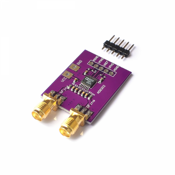 디바이스마트,MCU보드/전자키트 > 통신/네트워크 > RF/LoRa,MINGWU,AD8302 광대역 로그·위상 검출 모듈 [SZH-MIN037],측정대역: LF~2.7GHz / 전원전압: DC 5V / 측정항목: 두 입력신호의 진폭비·위상차 / 출력감도: 진폭 30mV/dB·위상 10mV/° / 특징: 위상·진폭 동시 측정·1.8V 기준전압·단일전원(2.7~5.5V)