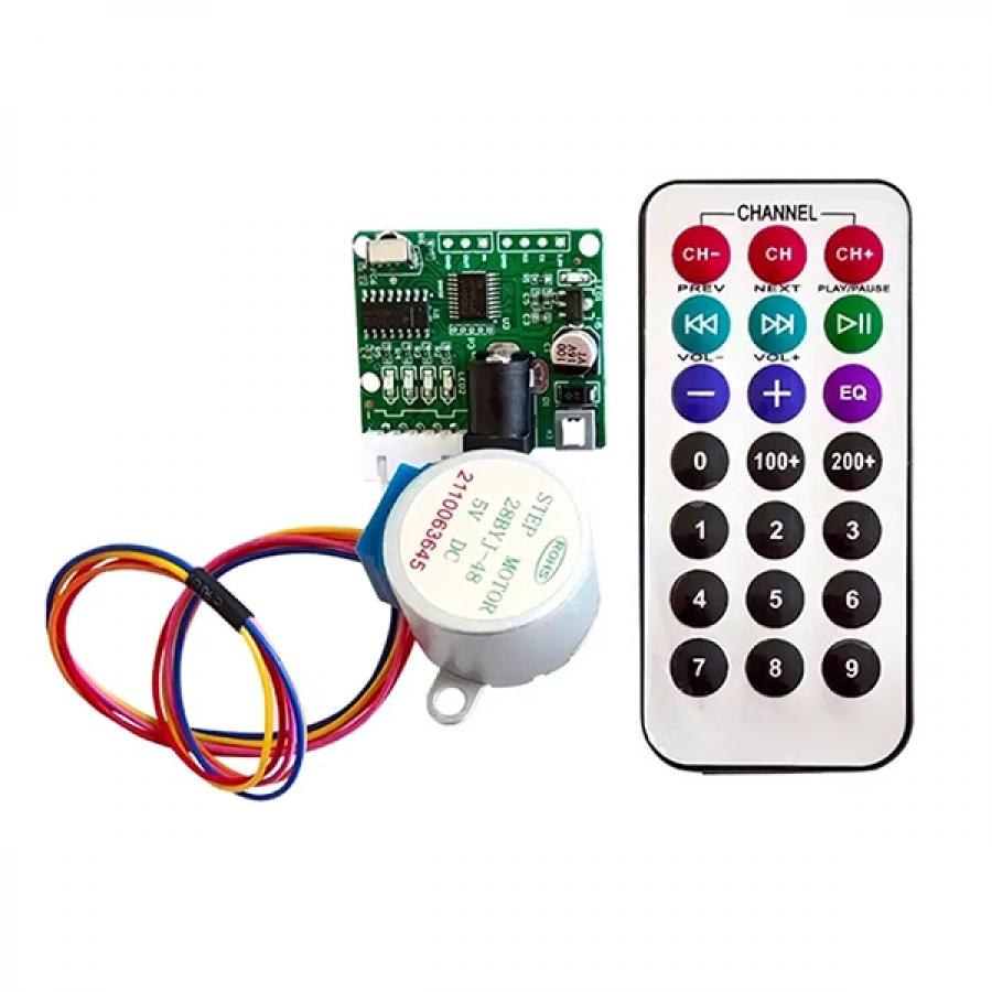 적외선 무선 제어 ULN2003 모터 드라이버 세트 (드라이버 +모터 + 리모컨) [SZH-MIN045]