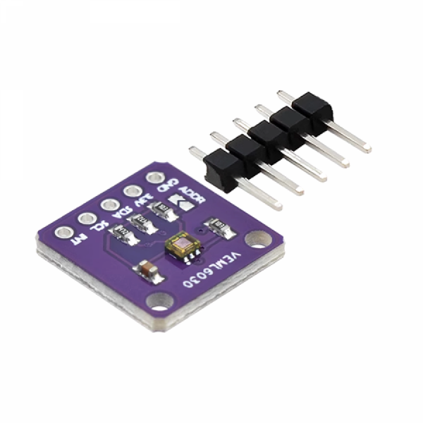 디바이스마트,MCU보드/전자키트 > 센서모듈 > 빛/조도/컬러/UV > 빛/조도/CdS센서,MINGWU,VEML6030 고정밀 조도 센서 모듈 [SZH-MIN058],VEML6030 환경광 센서 모듈 / 측정범위: 0~120,000 Lux / 분해능: 16비트 / 통신방식: I2C (기본주소 0x48) / 전원전압: DC 3.3~5 V / 소비전류: µA급 저전력 / 특징: 고정밀 광도 측정, 상·하한 인터럽트 설정 가능, 소형 모듈(15 × 15 mm)