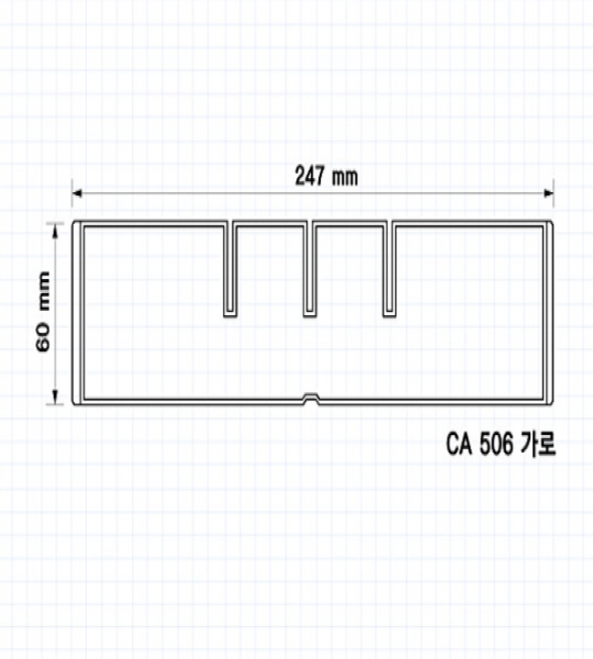 CA506용 칸막이(315*60 ) [K01129799]