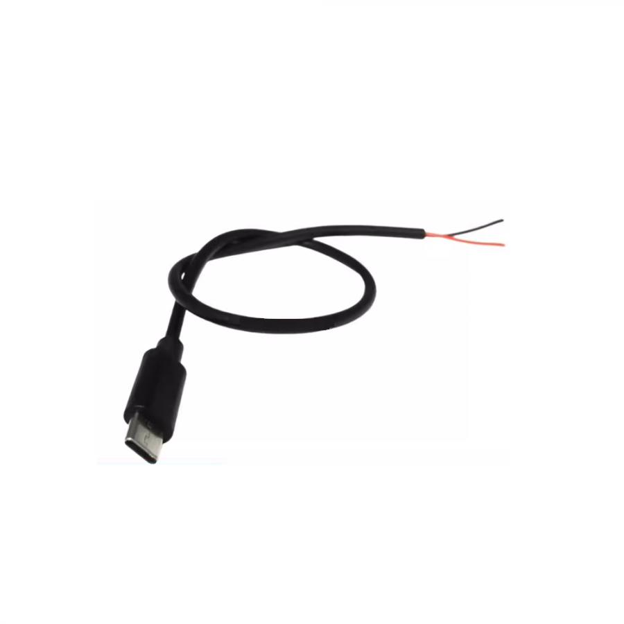 USB C타입 2선 전원 케이블 0.5M [OJBS-07]