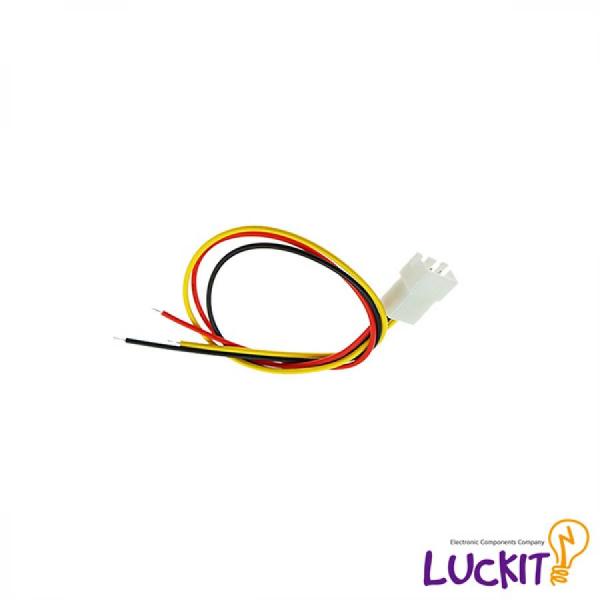 디바이스마트,케이블/전선 > 점퍼/하네스/악어/바나나 > 하네스 와이어/케이블,럭킷,XH2.54 FEMALE 3P 하네스와이어 20CM,XH2.54 / FEMALE / 3P to 3P Wires / 200mm