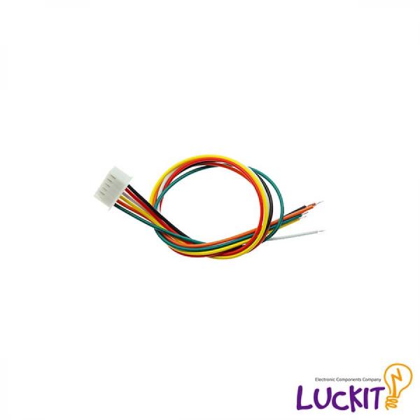 디바이스마트,케이블/전선 > 점퍼/하네스/악어/바나나 > 하네스 와이어/케이블,럭킷,XH2.54 MALE 6P 하네스와이어 20CM,XH2.54 / MALE / 6P to 6P Wires / 200mm