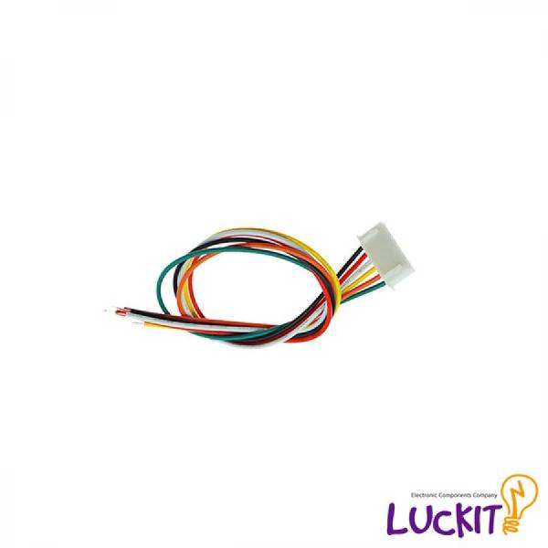 디바이스마트,케이블/전선 > 점퍼/하네스/악어/바나나 > 하네스 와이어/케이블,럭킷,XH2.54 MALE 6P 하네스와이어 20CM,XH2.54 / MALE / 6P to 6P Wires / 200mm