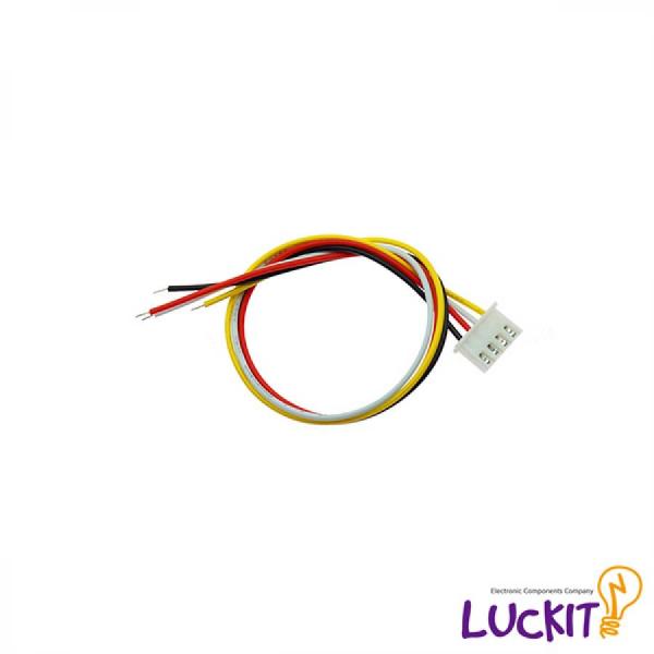 디바이스마트,케이블/전선 > 점퍼/하네스/악어/바나나 > 하네스 와이어/케이블,럭킷,XH2.54 MALE 4P 하네스와이어 20CM,XH2.54 / MALE / 4P to 4P Wires / 200mm