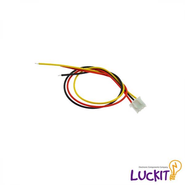 디바이스마트,케이블/전선 > 점퍼/하네스/악어/바나나 > 하네스 와이어/케이블,럭킷,XH2.54 MALE 3P 하네스와이어 20CM,XH2.54 / MALE / 3P to 3P Wires / 200mm