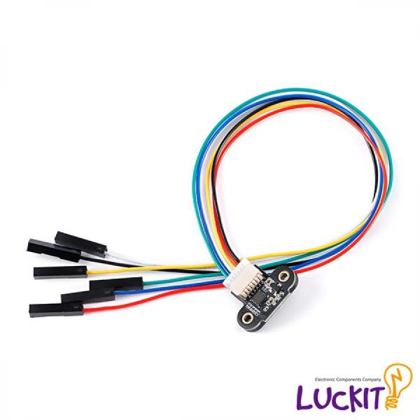 디바이스마트,MCU보드/전자키트 > 센서모듈 > 라이다/거리/초음파/라인 > 거리/근접센서,럭킷,TOF250 레이저 거리 측정 센서 모듈 2.5M,작동 전압 : DC 3.3~5V / 소비 전류 : 10mA / 측정 거리 : 최대 2.5M / FOV : 25도