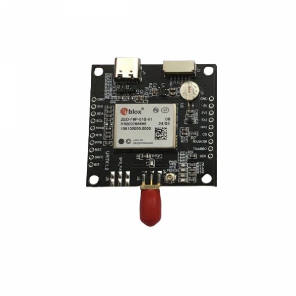 디바이스마트,MCU보드/전자키트 > 통신/네트워크 > GNSS/GPS > 정밀/고성능 GPS 모듈,SZH,u-blox ZED-F9P 01B GNSS RTK 보드 [UB-ZED01],동작전압 2.7~3.6V / GPS·GLONASS·Galileo·BeiDou·QZSS 지원 / L1·L2 듀얼밴드 RTK / 위치정확도 ±1cm / UART·USB 통신 / 저전력 정밀 GNSS 보드