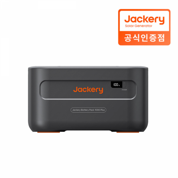 디바이스마트,EV 전기차/캠핑카/그린에너지 > 배터리/충전기/인버터 > 파워뱅크,Jackery,잭커리 휴대용 파워뱅크 1000 Plus 확장 배터리,잭커리 휴대용 파워뱅크 1000 Plus용 확장 배터리 입니다. / DC 확장 포트 32.5V ~ 46.8V / 68A MAX