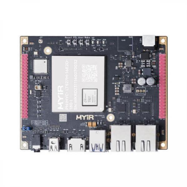 디바이스마트,MCU보드/전자키트 > 프로세서/개발보드 > ARM > 기타,MYiR,Cortex-A55 Development Board [MYC-LT527MN-16E2D-180-I-G],T527 AI Platform SoC: Octa-core ARM Cortex-A55 with Up to 2 TOPs NPU for Enhanced AI Computing
