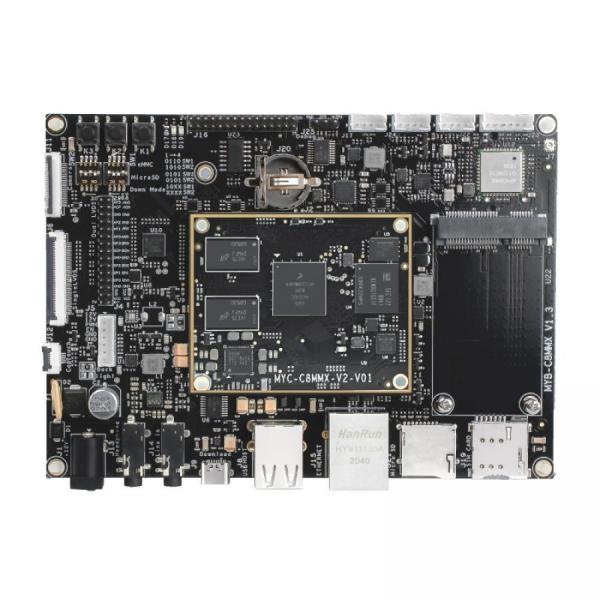 디바이스마트,MCU보드/전자키트 > 프로세서/개발보드 > ARM > Cortex-A53,MYiR,Cortex-A53 Development Board [MYC-C8MMQ6-V2-8E2D-160-I],SOM Featuring Exceptional Media Capabilities and Robust Communication Connectivity