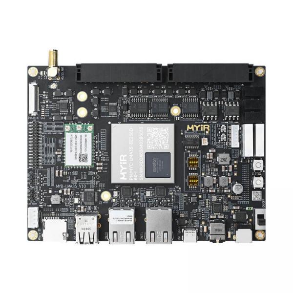디바이스마트,MCU보드/전자키트 > 프로세서/개발보드 > ARM > 기타,MYiR,Cortex-A55 Development Board [MYD-LMA35-256N256D-80-I],Nuvoton NuMicro MA35D1 MPU (MA35D16A887C/MA35D16AJ87C) in BGA Package with Stacked 256MB/512MB DDR3L