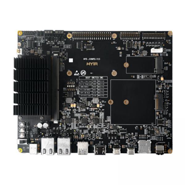 디바이스마트,MCU보드/전자키트 > 프로세서/개발보드 > ARM > Cortex-A53,MYiR,Cortex-A53 Development Board [MYD-JX8MPQ-8E4D-160-I],NXP i.MX 8M Plus Quad Application Processor based on 1.6 GHz Arm Cortex-A53 and 800MHz Cortex-M7 Cores