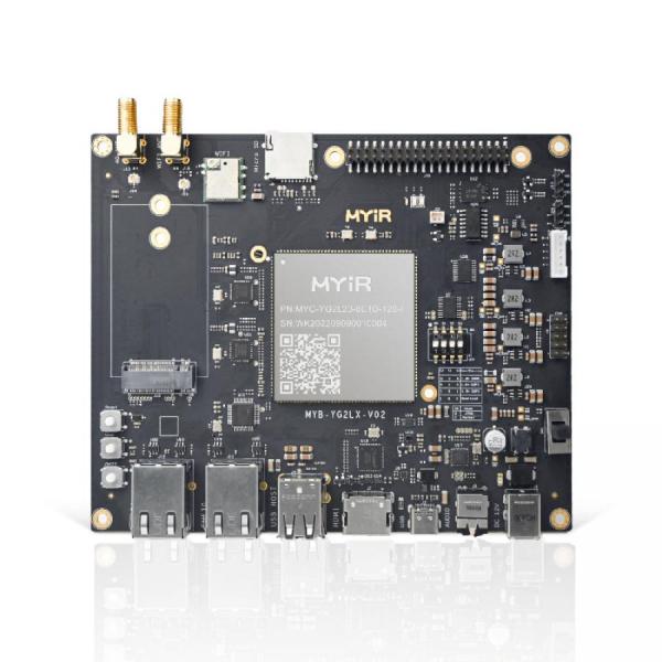 디바이스마트,MCU보드/전자키트 > 프로세서/개발보드 > ARM > Cortex-M33/M23,MYiR,Cortex-A55 Development Board [MYD-YG2L23-8E1D-120-I],RENESAS RZ/G2L Processor based on 1.2GHz Dual ARM Cortex-A55 and 200MHz Cortex-M33 Cores