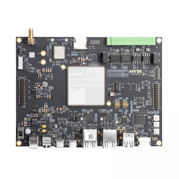 디바이스마트,MCU보드/전자키트 > 프로세서/개발보드 > ARM > Cortex-A53,MYiR,Cortex-A53 Development Board [MYD-YM6231-8E1D-100-I],Up to 1.4GHz 1/2/4-core ARM Cortex-A53 CPU and 400MHz Cortex-M4F Coprocessor