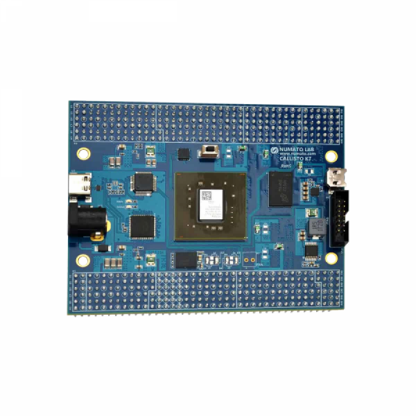 디바이스마트,MCU보드/전자키트 > 프로세서/개발보드 > FPGA,NumatoLab,Callisto K7 USB 3.1 FPGA Module (XC7K410T-FBG676) [NLFX1002-C],Kintex-7 XC7K410T FPGA 모듈 / 4Gb DDR3 SDRAM / USB 3.1 Type-C 고속 인터페이스 / 512Mb SPI 플래시·JTAG 헤더 지원
