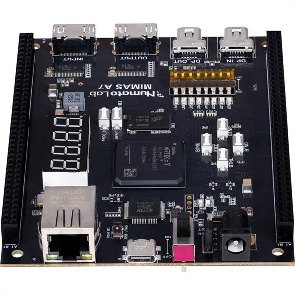 디바이스마트,MCU보드/전자키트 > 프로세서/개발보드 > FPGA,NumatoLab,Mimas A7 FPGA Development Board [NLFX1001],Artix-7 XC7A50T FPGA 개발보드 / 1GB DDR3 탑재 / 온보드 USB-UART·QSPI 플래시 / HDMI·Ethernet·SD 등 다양한 I/O