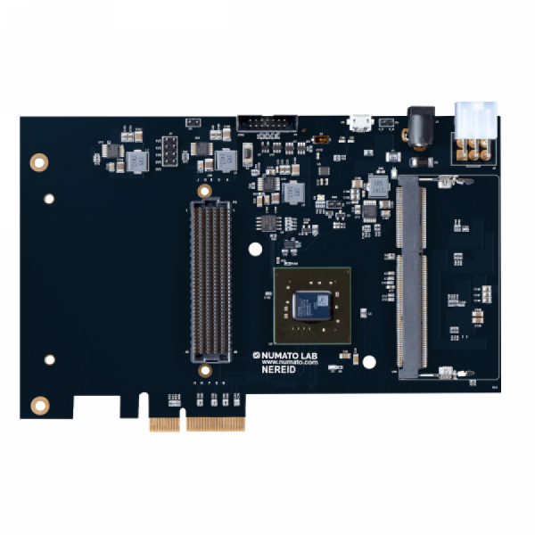 디바이스마트,MCU보드/전자키트 > 프로세서/개발보드 > FPGA,NumatoLab,Nereid K7 PCI Express FPGA Development Board(XC7K410T-FBG676) [FPGA014C],Kintex-7 XC7K410T PCIe FPGA 보드 / PCIe Gen2 x4 / 4GB DDR3L SODIMM / FMC HPC·GTP 6.6Gbps 고대역폭 지원