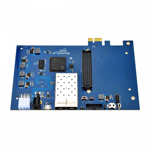 디바이스마트,MCU보드/전자키트 > 프로세서/개발보드 > FPGA,NumatoLab,Tagus – A7 PCI Express Development Board [NLFX1005],Artix-7 XC7A200T PCIe FPGA 보드 / PCIe Gen2 x1 / 2Gb DDR3·128Mb QSPI 플래시 / FMC LPC·SFP+·TPM 지원