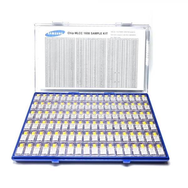 디바이스마트,RLC/수동소자 > 엔지니어 샘플키트 > 캐패시터 키트 > SMD세라믹 캐패시터 키트,디바이스마트,칩세라믹 1608 (삼성전기) 108종 키트(200개入),칩세라믹 / 1608 / 108종 / 200개입