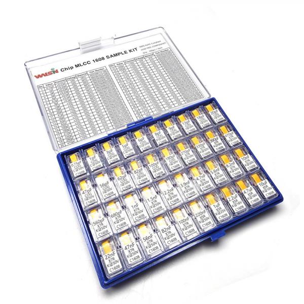 디바이스마트,RLC/수동소자 > 엔지니어 샘플키트 > 캐패시터 키트 > SMD세라믹 캐패시터 키트,디바이스마트,칩세라믹 1608 40종 키트 (100개入),칩세라믹 / 1608 / 40종 / 100개입 & 200개입