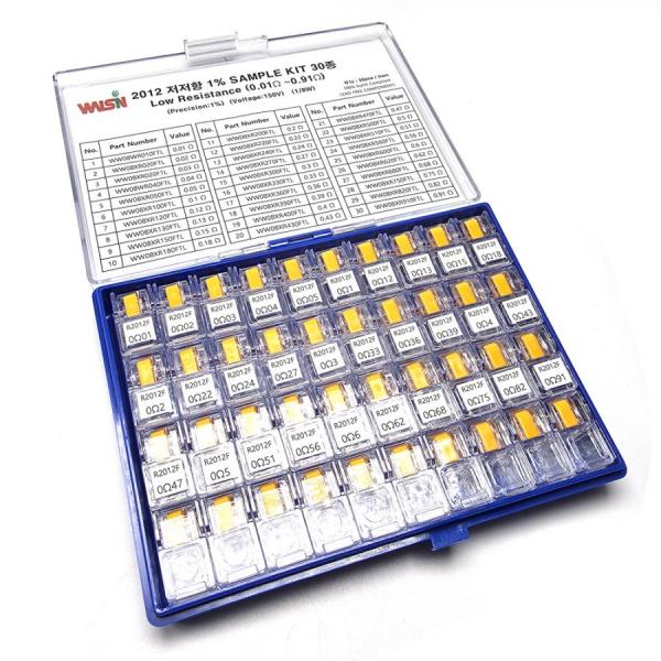 디바이스마트,RLC/수동소자 > 엔지니어 샘플키트 > 저항 키트 > 칩저항 키트,디바이스마트,칩저항 2012 1% 1/8W 저저항 30종 키트 (50개入),칩저항키트 / 2012 / 1% / 30종 / 50개입 & 100개입