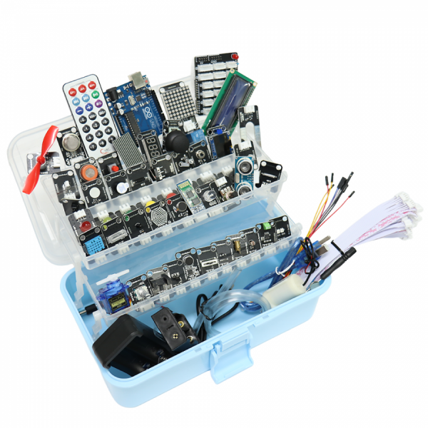 디바이스마트,오픈소스/코딩교육 > 아두이노 > 아두이노 교육용키트,LK EMBEDDED,아두이노 우노 R3 이지플러그 울티메이트 키트,초·중·고등학교, 대학원 연구실 및 다양한 기관에서 많이 판매된 아두이노 고급 키트 시리즈로 이지 플러그 전용 센서 확장 보드를 활용해 실습의 편의성을 더욱 높인 아두이노 울티메이트 키트 입니다.