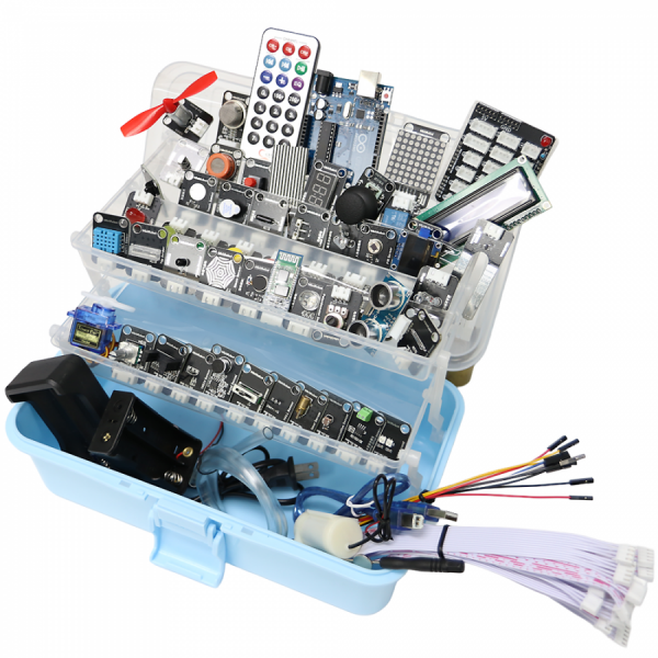 디바이스마트,오픈소스/코딩교육 > 아두이노 > 아두이노 교육용키트,LK EMBEDDED,아두이노 우노 R3 이지플러그 울티메이트 키트,초·중·고등학교, 대학원 연구실 및 다양한 기관에서 많이 판매된 아두이노 고급 키트 시리즈로 이지 플러그 전용 센서 확장 보드를 활용해 실습의 편의성을 더욱 높인 아두이노 울티메이트 키트 입니다.