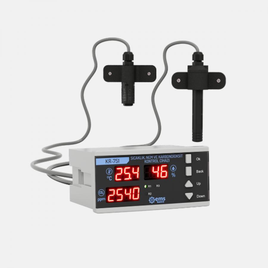 KR-751 Relayout 온습도+CO2 통합센서