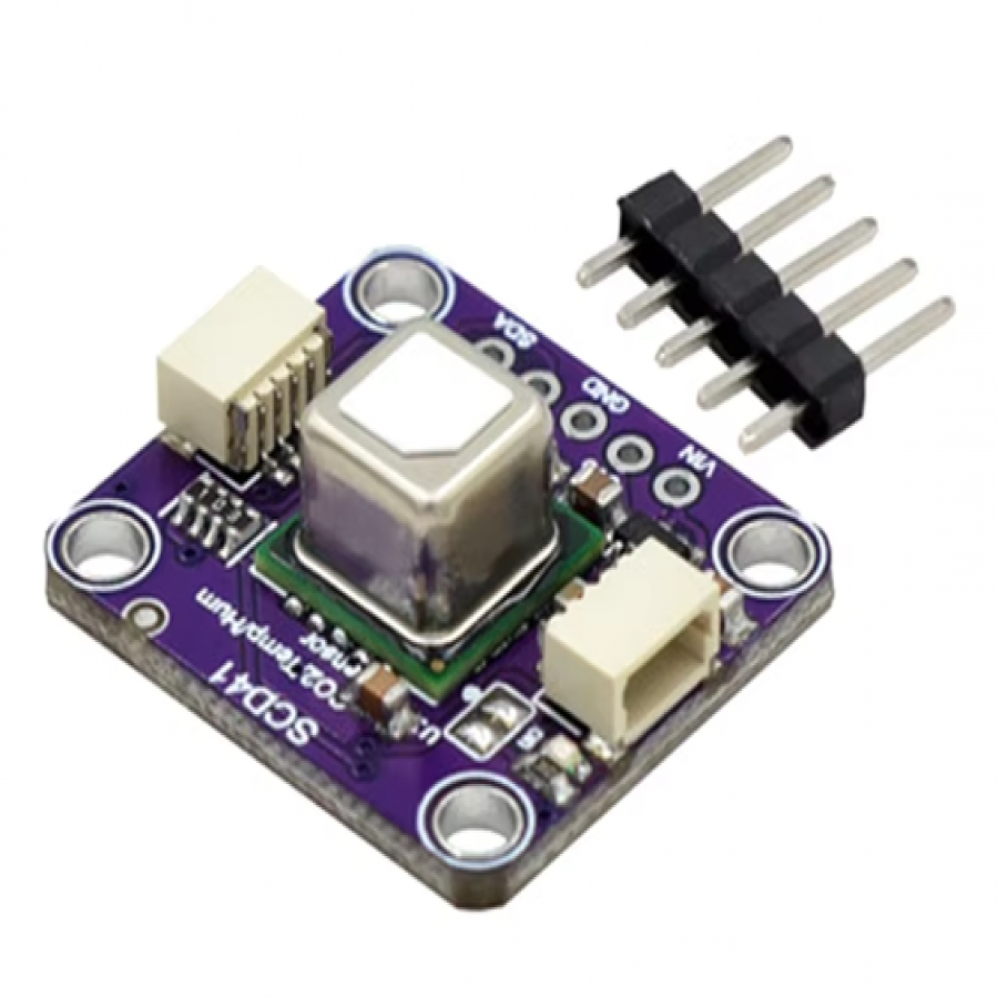 SCD41 소형 CO2·온도·습도 공기질 복합 센서 모듈(Qwiic) [SZH-MIN065]