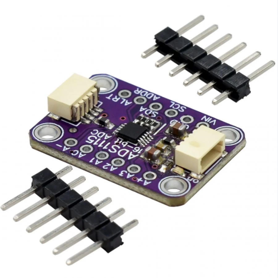 ADS1115 16비트 4채널 ADC 모듈(Qwiic) [SZH-MIN080]