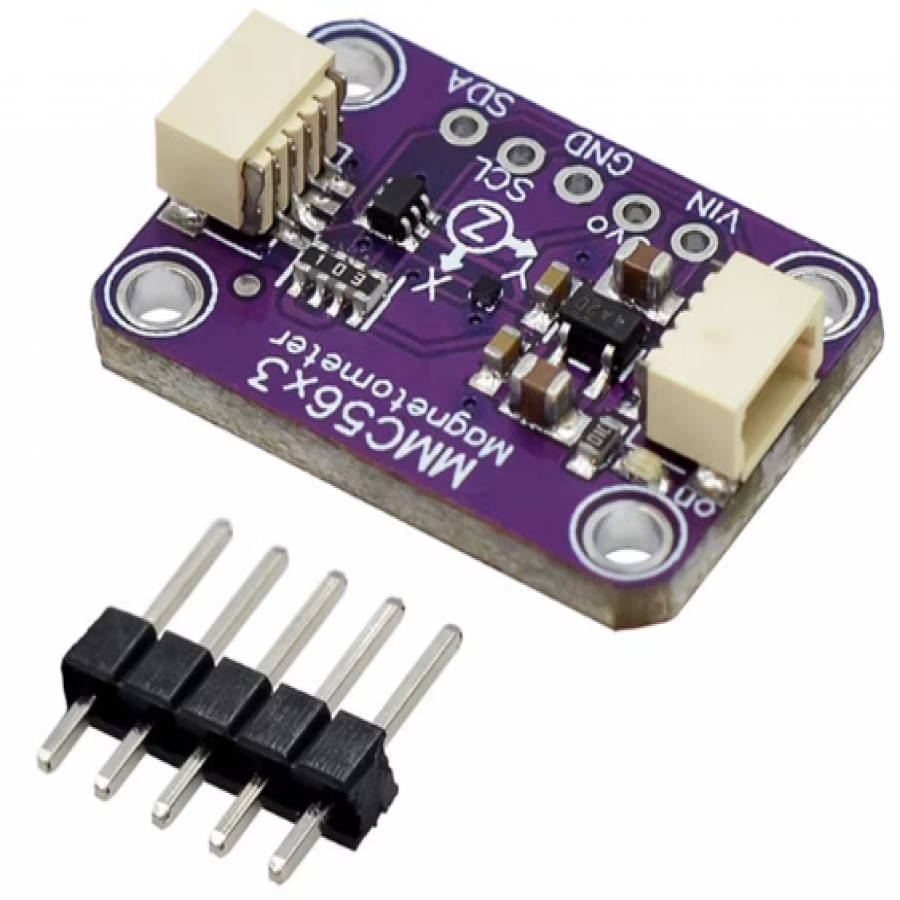 MMC5603 3축 자기 센서 모듈(Qwiic) [SZH-MIN081]