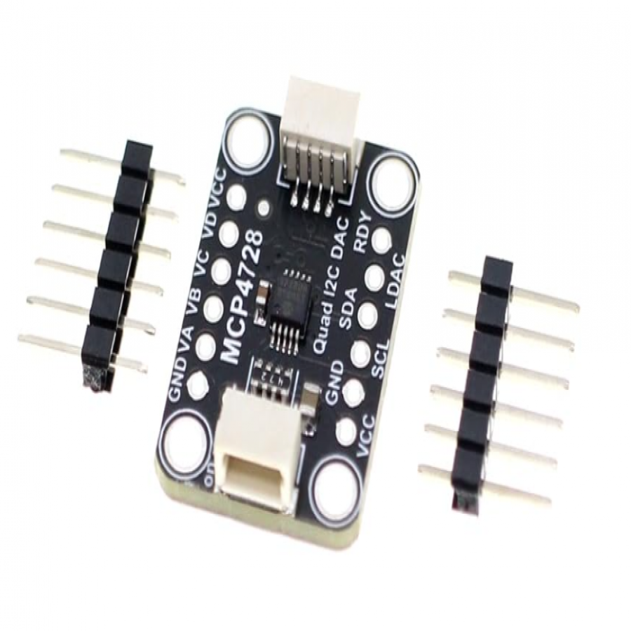 MCP4728 4채널 12bit DAC 모듈(Qwiic) [SZH-MIN089]