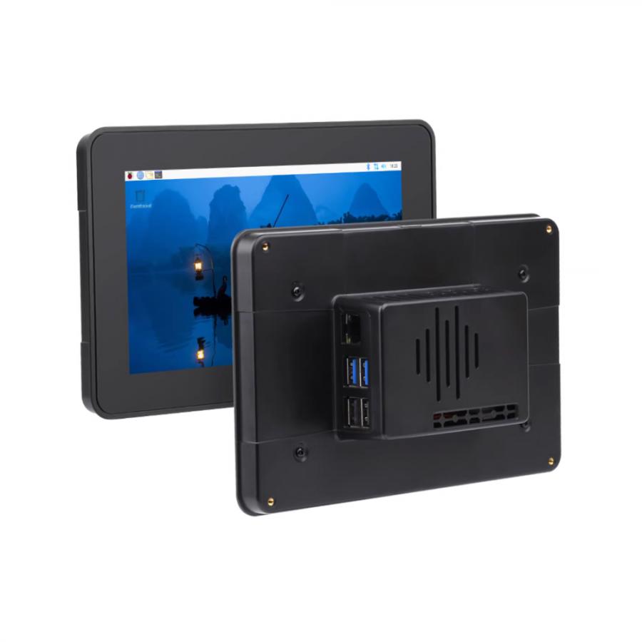 라즈베리파이5 7인치 디스플레이2 케이스(블랙) [PI5-CASE-TD2]