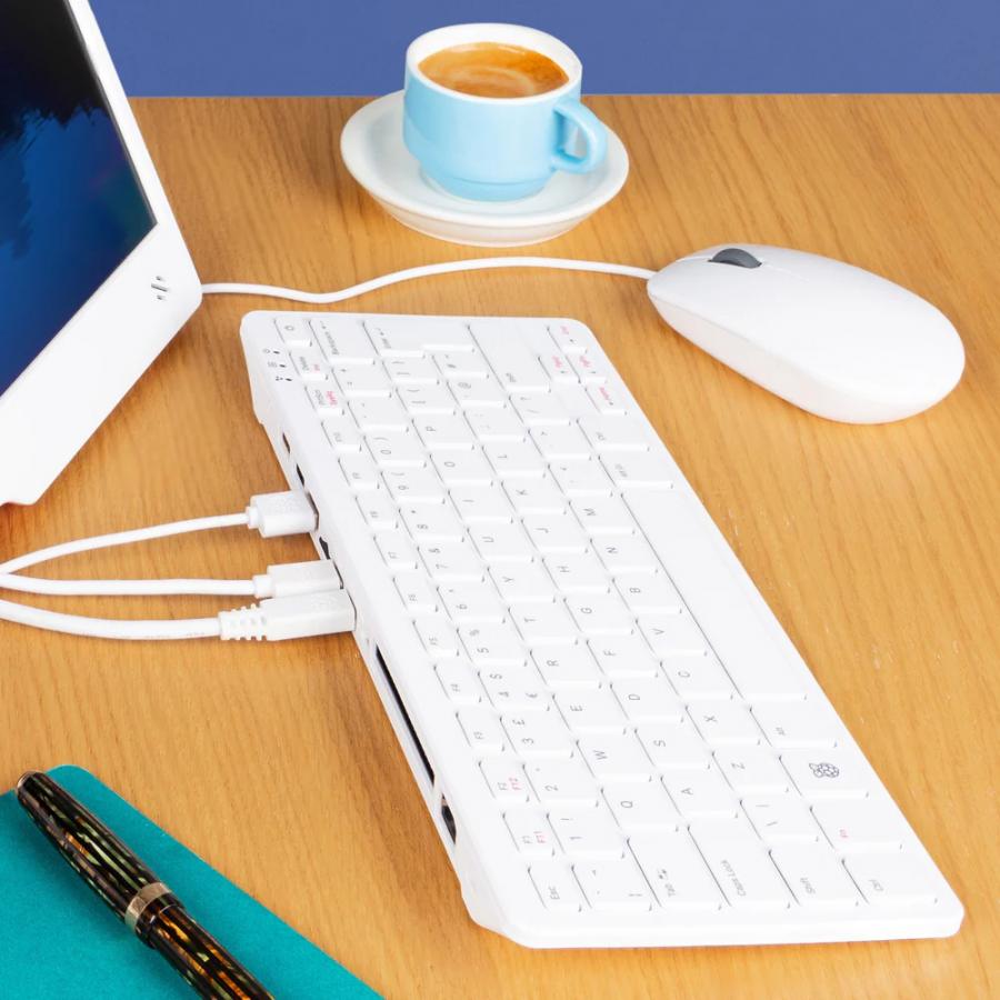 라즈베리파이 500 (US 버전 / 8GB RAM) - 투명 한글 스티커 증정(선착순)