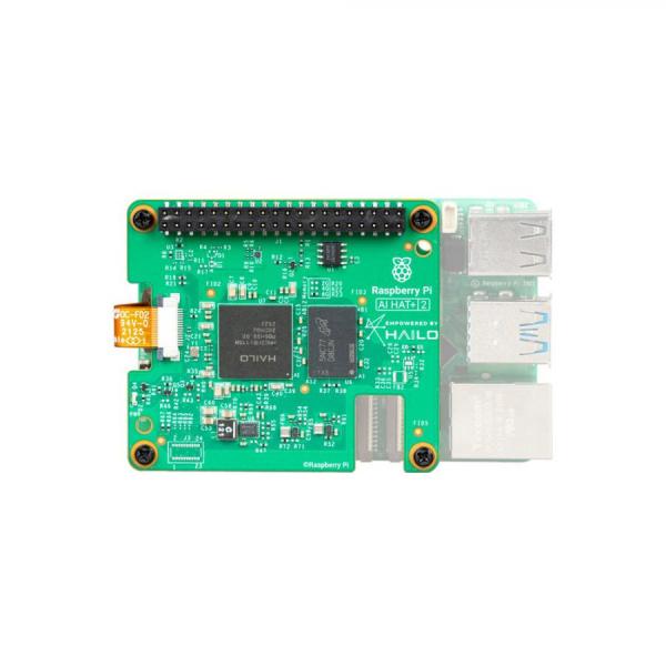 디바이스마트,오픈소스/코딩교육 > 라즈베리파이 > 라즈베리파이 확장보드/HAT,라즈베리파이,라즈베리파이 AI HAT+ 2 VLM (Raspberry Pi AI HAT+ 2 Hailo 10H),SC2166 / 라즈베리파이 5를 위한 강력한 생성형 AI 가속 솔루션 / Hailo-10H 프로세서 탑재로 최대 40 TOPS(INT4)의 압도적 성능 제공 / 8GB LPDDR4X 온보드 메모리 내장으로 Llama 3.2, Qwen 등 거대언어모델(LLM) 및 시각언어모델(VLM)을 로컬에서 독립적으로 구동 가능 / PCIe 인터페이스 기반의 저지연·고성능 처리 / 전용 히트싱크 포함 및 공식 액티브 쿨러와 호환 설계 / 활용: 오프라인 AI 챗봇,