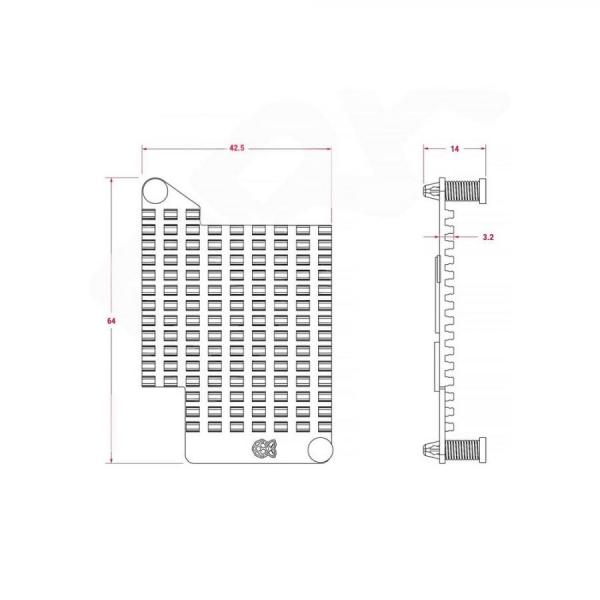 디바이스마트,오픈소스/코딩교육 > 라즈베리파이 > 라즈베리파이 확장보드/HAT,라즈베리파이,라즈베리파이 AI HAT+ 2 VLM (Raspberry Pi AI HAT+ 2 Hailo 10H),SC2166 / 라즈베리파이 5를 위한 강력한 생성형 AI 가속 솔루션 / Hailo-10H 프로세서 탑재로 최대 40 TOPS(INT4)의 압도적 성능 제공 / 8GB LPDDR4X 온보드 메모리 내장으로 Llama 3.2, Qwen 등 거대언어모델(LLM) 및 시각언어모델(VLM)을 로컬에서 독립적으로 구동 가능 / PCIe 인터페이스 기반의 저지연·고성능 처리 / 전용 히트싱크 포함 및 공식 액티브 쿨러와 호환 설계 / 활용: 오프라인 AI 챗봇,