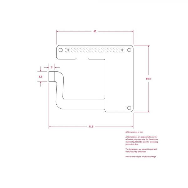 디바이스마트,오픈소스/코딩교육 > 라즈베리파이 > 라즈베리파이 확장보드/HAT,라즈베리파이,라즈베리파이5 M.2 HAT 컴팩트 (Raspberry Pi M.2 HAT+ Compact),SC1771 / 라즈베리파이 5 공식 케이스에 완벽하게 들어가는 M.2 확장 보드 / 별도 케이블 연결이 필요 없는 일체형(Rigid-Flex) PCB 설계 / M.2 2230 규격 NVMe SSD 전용 (2242 미지원) / 케이스 뚜껑을 닫고도 사용 가능 / PCIe 2.0 기반 고속 부팅 및 데이터 전송 지원