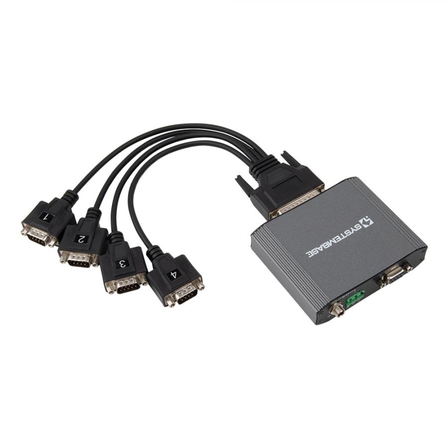 BASSO-1040D2/ISO (산업용 1:4 RS232 절연 분배기)