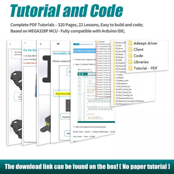 디바이스마트,오픈소스/코딩교육 > 아두이노 > 아두이노 교육용키트,Adeept,아두이노 호환 메카넘 휠 스마트 자동차 키트 [ADA038-4WD-MecanumWheel],아두이노 IDE 호환 / AI 기반 추적 로봇 키트 / 라인 트래킹, 라이트 트래킹, 장애물 회피 / STEM 교육, DIY 개발 / OpenCV 지원