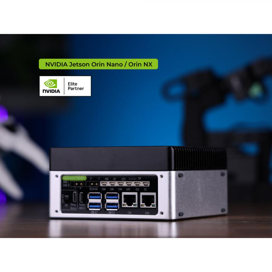 reComputer Robotics J4012 with GMSL Extension - Intelligent Edge AI Computer with NVIDIA Jetson Orin NX Super 16GB [100026552]
