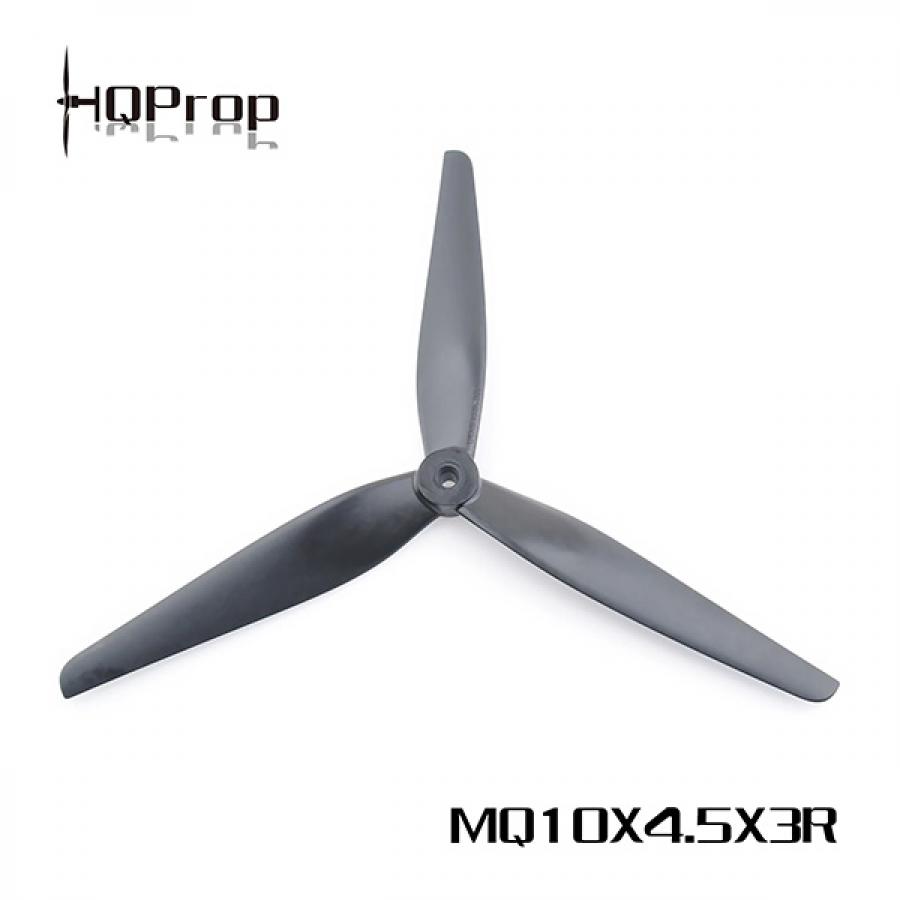 HQ MacroQuad 10인치 프롭 10X4.5X3 (1PCS CW) 블랙 - Glass Fiber Reinforced Nylon [SKU00040]