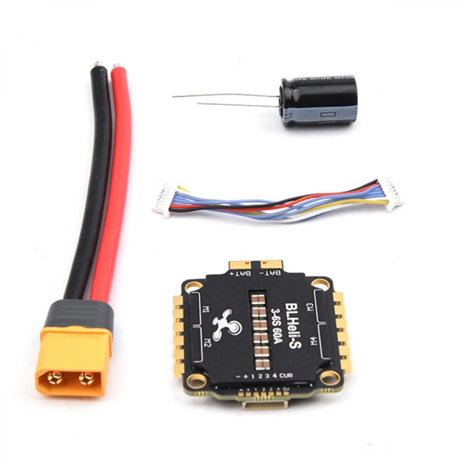 60A BLHeli_S 4-in-1 브러시리스 ESC [E-265]
