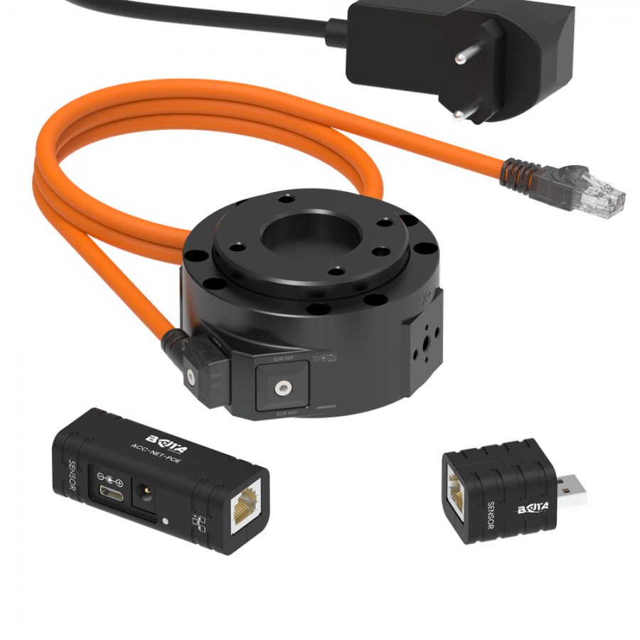 LaxONE Gen A F/T 센서 (EtherCAT) [BFT-LAX-CAT2-B4]