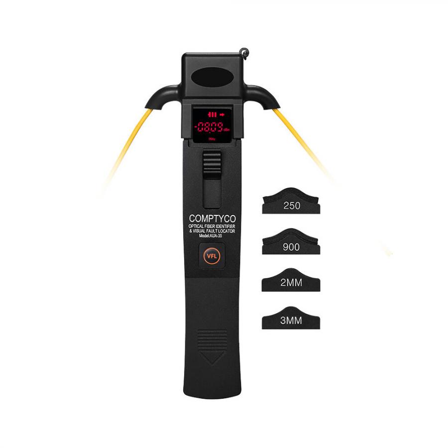AUA-35 3-in-1 광섬유 신호 검출기 (OFI + 시각 단선탐지기 + LED)