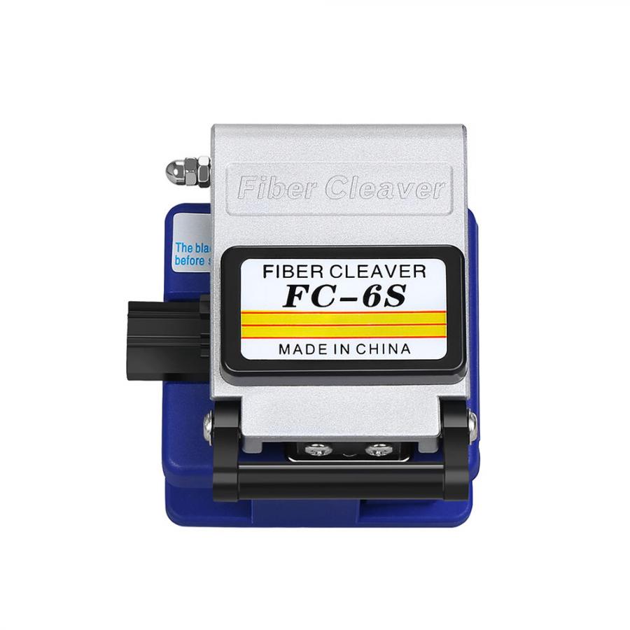 FC-6S FTTH 고정밀 광섬유 절단기 (자동 칼날 복귀 및 3-in-1 지그 탑재)